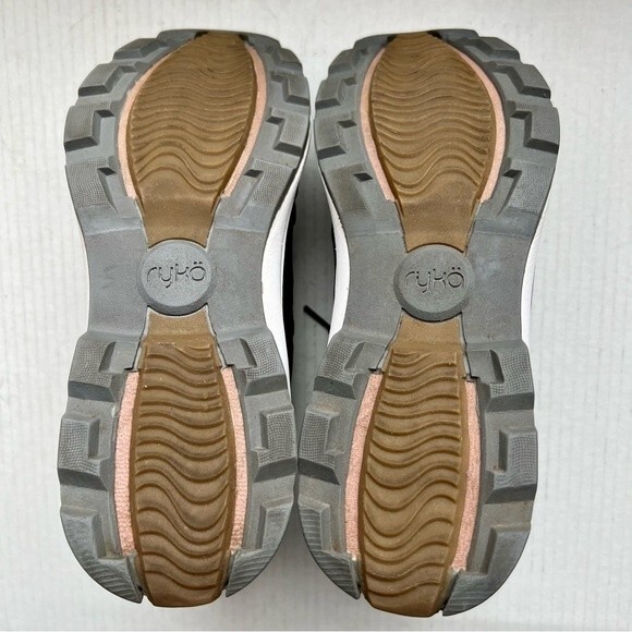 Ryka Brea Black Cold Weather Hi-Top Sneaker Booties w/ Plush Fit Women Size 8.5 - Picture 11 of 13